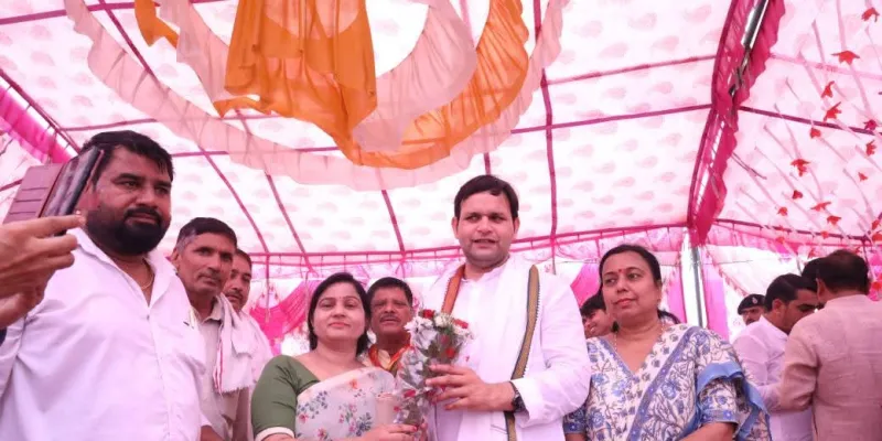 Palwal News : गौशाला निर्माण भारतीय संस्कृति और गौ संरक्षण के प्रति हमारी सामूहिक प्रतिबद्धता का प्रतीक : गौरव गौतम