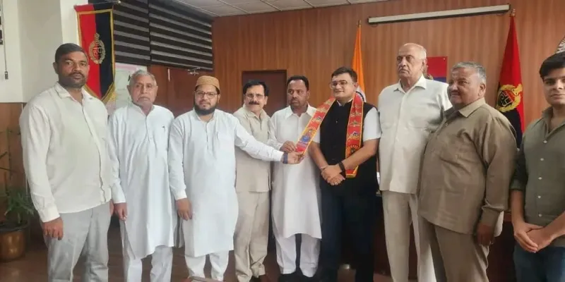 Nuh Mewat News: फिरोजपुर झिरका अमन कमेटी की मेवात पुलिस अधीक्षक अर्पित जैन के साथ विशेष बैठक 