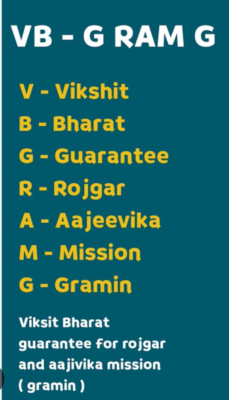 वी बी- जी राम जी विधेयक ग्रामीण मजदूरों के सौ दिन रोज़गार गारंटी के अधिकार का खात्मा : सुभाष लांबा 