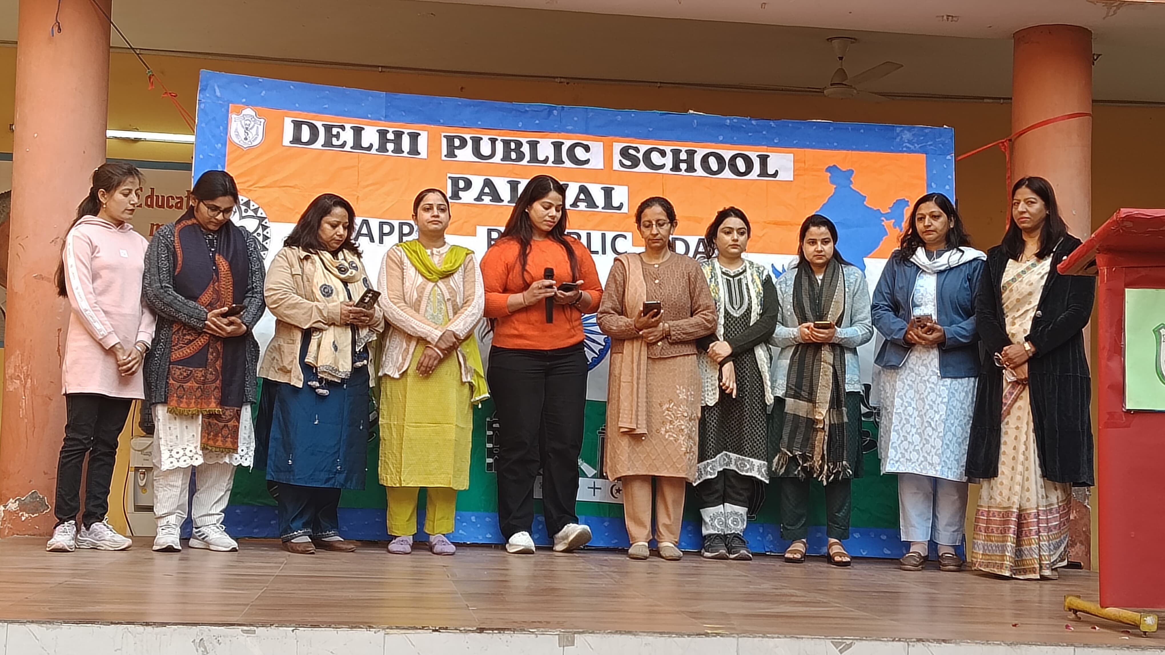 डीपीएस पलवल में 77वां गणतंत्र दिवस देशभक्ति के उत्साह के साथ मनाया गया