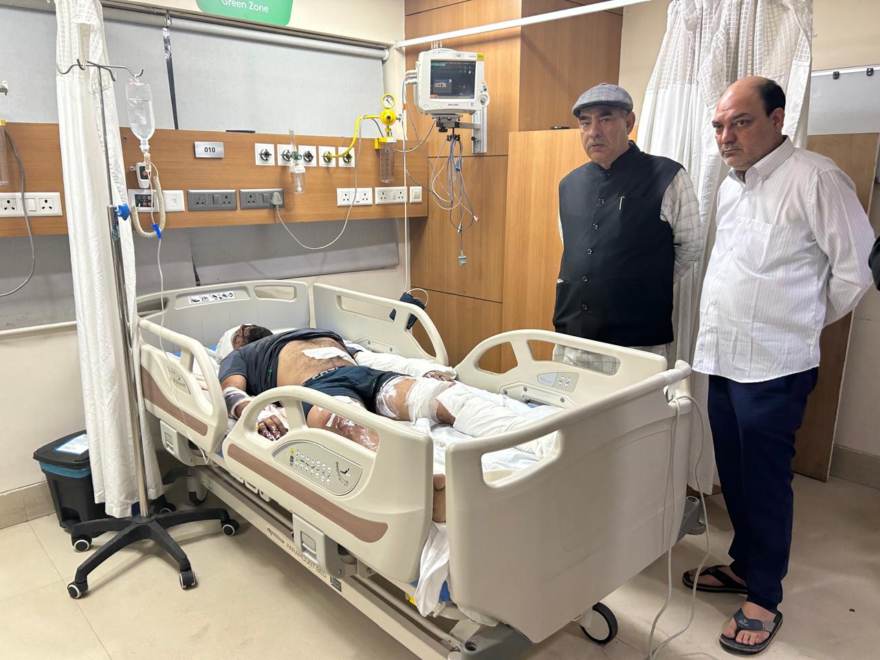 कंपनी में आग मामले में दोषियों के खिलाफ होगी कार्रवाई : मूलचंद शर्मा