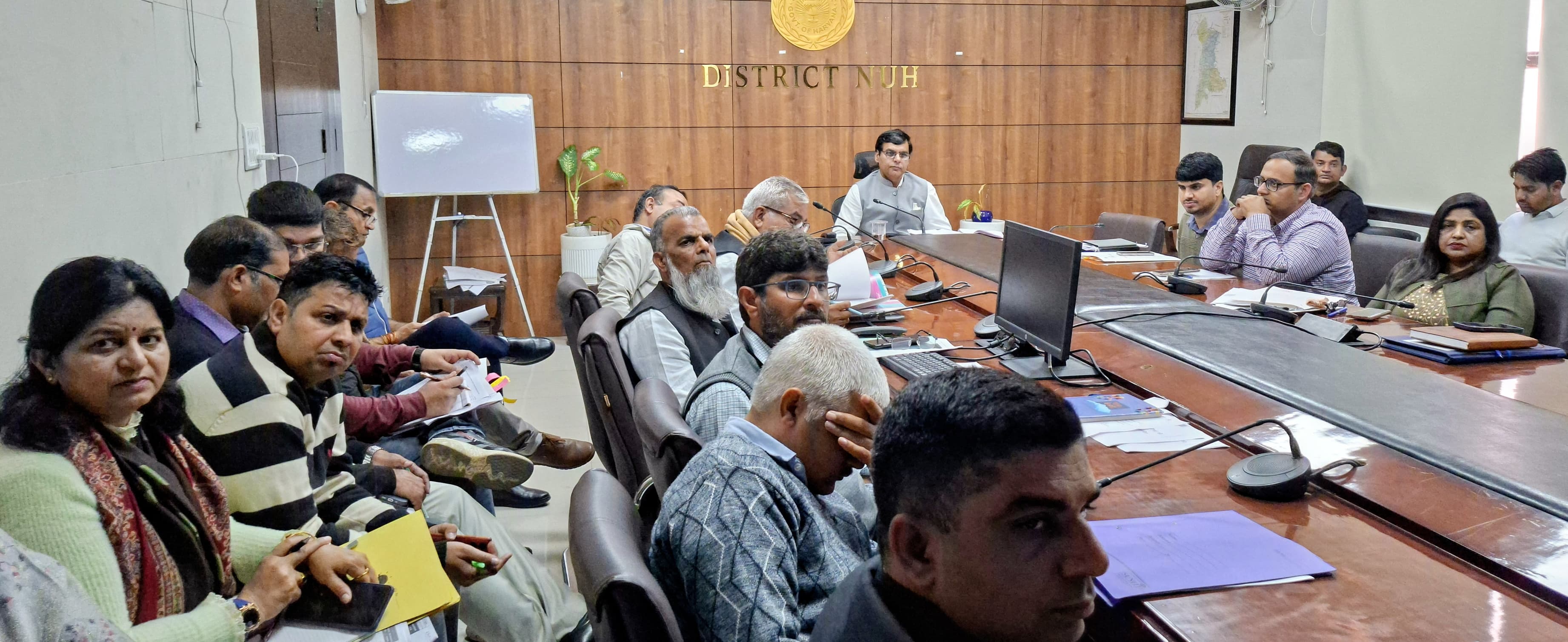 मुख्यमंत्री नायब सिंह सैनी की अध्यक्षता में आयोजित हुई स्टेट लेवल दिशा कमेटी की बैठक