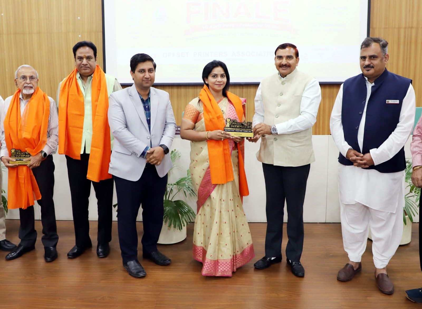 सोमाणी कॉलेज के छात्रों ने प्रिंट ओलंपियाड नॉर्थ जोन में लहराया परचम 