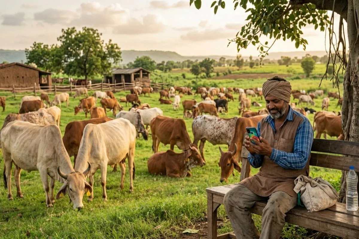 गोरस मोबाइल ऐप से पशुपालक घर बैठे लें वैज्ञानिकों से सलाह। बढ़ेगा दुग्ध उत्पादन, किसानों की दोगुनी होगी आमदनी। 