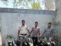 चोरी की तीन बाइकों  के साथ आरोपी को किया गिरफ्तार 