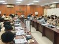 एसपी हेमेंद्र ने ली अपराध समीक्षा बैठक  - बाल कल्याण, महिला सुरक्षा और अपराध नियंत्रण पर दिए कड़े निर्देश