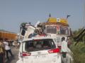 Nuh/ mewat news: केएमपी एक्सप्रेसवे पर दर्दनाक हादसा, एक्सीडेंट कॉल अटेंड कर रही पुलिस ईआरवी को ट्रक ने मारी टक्कर, कांस्टेबल बलवान की मौत