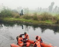 एनडीआरएफ के गोताखोरों के प्रयासों के बावजूद नही मिली विवाहिता की लाश 