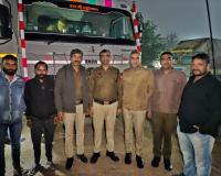 मध्यप्रदेश से चोरी हुआ 45 लाख का डंपर 24 घंटे में नूंह पुलिस ने किया बरामद ।
