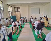 12 वें अंतर्राष्ट्रीय योग दिवस के उपलक्ष्य में आयुष योग सहायकों को तीन दिवसीय प्रशिक्षण