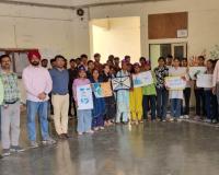 राजकीय महाविद्यालय पलवल में पृथ्वी दिवस पर जागरूकता कार्यक्रम आयोजित