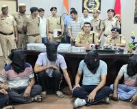 डीआरआई अधिकारी बन लूट करने वाले मास्टरमाइंड धर्मबीर फौजी के गिरोह का हुआ पर्दाफाश, सात बदमाश काबू