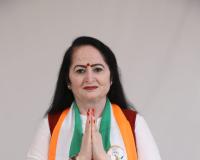 पंचकूला नगर निकाय चुनाव में मेयर पद का उम्मीदवार बनाए जाने पर पार्टी नेतृत्व का हृदय से धन्यवाद एवं आभार — सुधा भारद्वाज