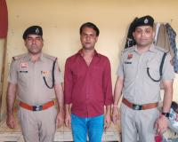 नूंह पुलिस ने 5000 का इनामी बदमाश को किया काबू, 22 लाख रुपए के एटीएम चोरी मामलें में था आरोपी।