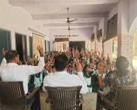 पोषण पखवाड़ा कार्यक्रम में छात्राओं को दिया ‘स्क्रीन फ्री लाइफ’ का संदेश