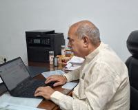 जनगणना में डिजिटल पहल: विधायक एवं पूर्व कैबिनेट मंत्री मूलचंद शर्मा ने स्व-गणना प्रक्रिया में लिया भाग