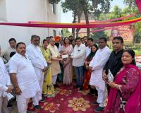 विधायक मूलचंद शर्मा ने दो गौशालाओं को सौंपे 39 लाख 72 हजार की राशि से ज्यादा के चेक 
