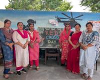 पीएम श्री जीजीएसएसएस आलावलपुर पलवल में विश्व रेड क्रॉस दिवस समारोह मनाया