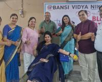 थैलेसीमिया से पीड़ित बच्चों के लिए 30 रक्तमित्रों ने किया रक्तदान 