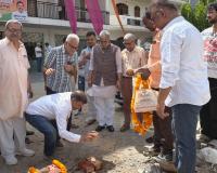 Faridabad News : आमजन को बेहतर आधारभूत सुविधाएं देना सरकार की प्राथमिकता : कृष्ण पाल गुर्जर