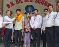 बी.के. सीनियर सेकेंडरी स्कूल पलवल ने हरियाणा में लहराया सफलता का परचम।