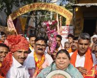 पलवल जोगी नाथ समाज ने निकाली महायोगी गुरु गोरक्षनाथ जी की भव्य शोभा यात्रा 