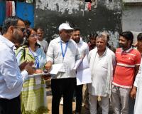 उपायुक्त अखिल पिलानी ने गांव घासेड़ा में किया जनगणना कार्य का निरीक्षण