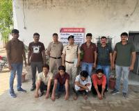 नूंह साइबर थाना पुलिस की बड़ी कार्रवाई,  तीन मामलों में चार आरोपी गिरफ्तार