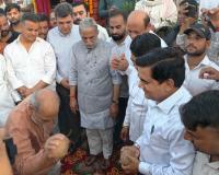 Faridabad News: अंडरपास से सिद्धदाता आश्रम रोड तक बनेगी आधुनिक सड़क, जलभराव से मिलेगी राहत : कृष्ण पाल गुर्जर