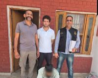 फर्जी नंबर प्लेट लगी चोरी की बाइक के साथ एक आरोपी गिरफ्तार 