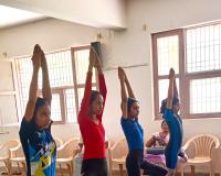 Rewari news: जिला स्तरीय योगा ओलंपियाड का आयोजन, विद्यार्थियों ने दिखाया योग कौशल 