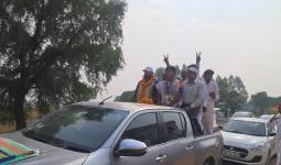 एशियन यूथ गेम्स में सिल्वर मेडल जीतकर पहुंची ओशीन डाटा का हुआ भव्य स्वागत