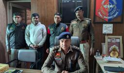 औलांत में हथियार के बल पर घर में घुसकर चोरी करने और पंच पर गोली चलाने के मामले में तीन साल से फरार एक अन्य वांछित आरोपी गिरफ्तार 