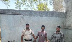 चोरी की तीन बाइकों  के साथ आरोपी को किया गिरफ्तार 