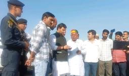 नारनौल के बड़कोदा-बडगांव में 14 एकड़ में बनेगा अत्याधुनिक जिला स्तरीय स्टेडियम, खेल मंत्री ने किया साइट निरीक्षण