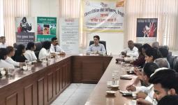 मेडिएशन फॉर द नेशन 2.0” अभियान को लेकर बैठक आयोजित। 