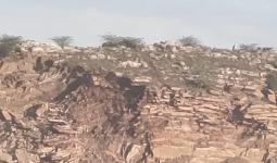 अरावली में अवैध खनन से खतरा, हथनगांव में पहाड़ खिसका, स्कूल की दीवार तक पहुंचे पत्थर।