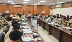 एसपी हेमेंद्र ने ली अपराध समीक्षा बैठक  - बाल कल्याण, महिला सुरक्षा और अपराध नियंत्रण पर दिए कड़े निर्देश