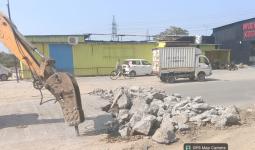 एनएचपीसी चौक से बाईपास रोड तक सड़क निर्माण में गुणवत्ता जांचने के बाद ही जारी होगी पेमेंट