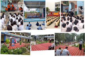 राष्ट्रीय एकता दिवस व राष्ट्रीय सुरक्षा के संदर्भ में रेवाड़ी पुलिस का विभिन्न स्तर पर महा जागरूकता अभियान निरंतर जारी