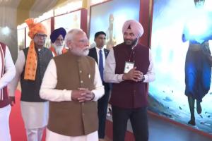 कुरुक्षेत्र में पीएम मोदी का संबोधन: शहीदी दिवस पर स्मारक सिक्का जारी, कहा— मुगलों ने साहिबजादों के साथ की क्रूरता