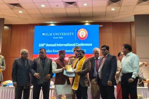 भारतीय आर्थिक संघ ने डॉ. विक्रम सिंह को एक्सीलेंस अवॉर्ड से किया सम्मानित 