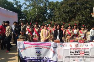 गणतंत्र दिवस पर हालसा की वीर परिवार सहायता योजना के तहत शहीद परिवारों को किया गया जागरूक