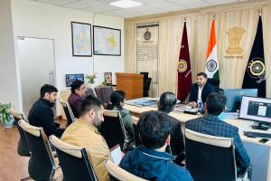 डिजिटल भूमि रिकॉर्ड सर्वे में निगम ने मांगा लोगों का सहयोग   --  - निगम क्षेत्र की प्रत्येक प्रॉपर्टी का तैयार होगा डिजिटल डेटा