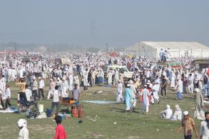 इस्लामी तबलीगी जमात का तीन दिवसीय जलसा का शांतिपूर्ण माहौल में हुआ समापन 