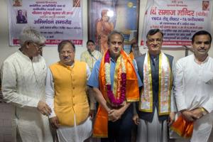 औद्योगिक और सामाजिक विकास के संगम सुरेंद्र कुमार आर्य का भव्य अभिनंदन