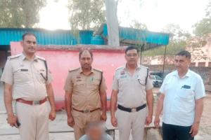 एक व्यक्ति की गांजा के साथ किया गिरफ्तार 