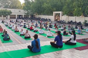 Palwal News : आयुष विभाग द्वारा जिला कारागार पलवल में कैदियों के लिए योग अभ्यास प्रोटोकॉल कार्यक्रम का आयोजन 