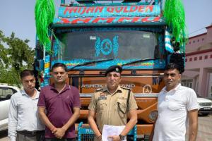Kaithal News: करीब 11.36 लाख रुपए की सरकारी पाइप लाइन चोरी मामले में एंटी नारकोटिक सैल द्वारा एक आरोपी गिरफ्तार, कैंटर बरामद।