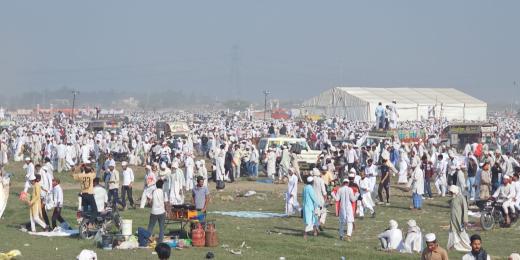 इस्लामी तबलीगी जमात का तीन दिवसीय जलसा का शांतिपूर्ण माहौल में हुआ समापन 